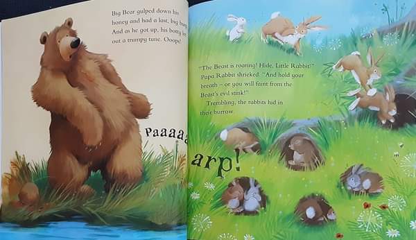 หนังสือนิทานปกอ่อน** 🍅🍓THE SLURPY BURPY BEAR