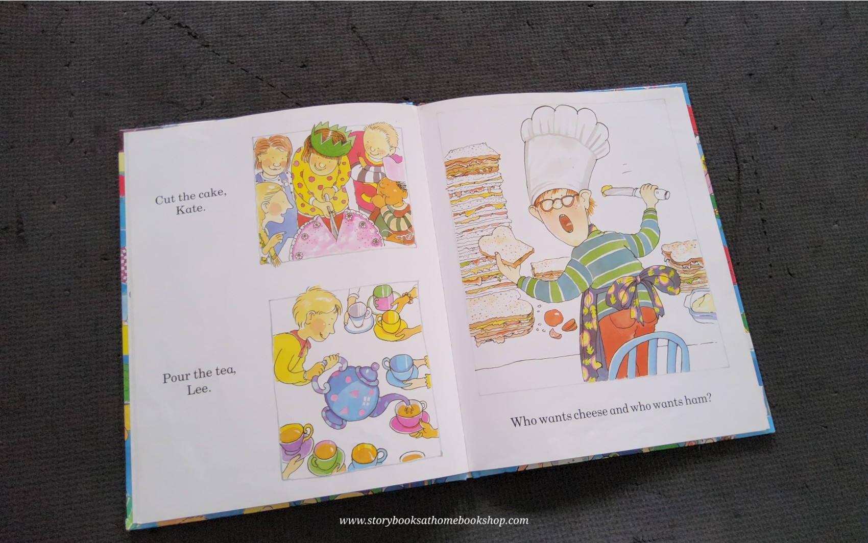 หนังสือนิทานปกแข็ง** 🍓🍓PASS THE JAM JIM BY KAYE UMANSLY&MARGARET CHAMBERLAIN