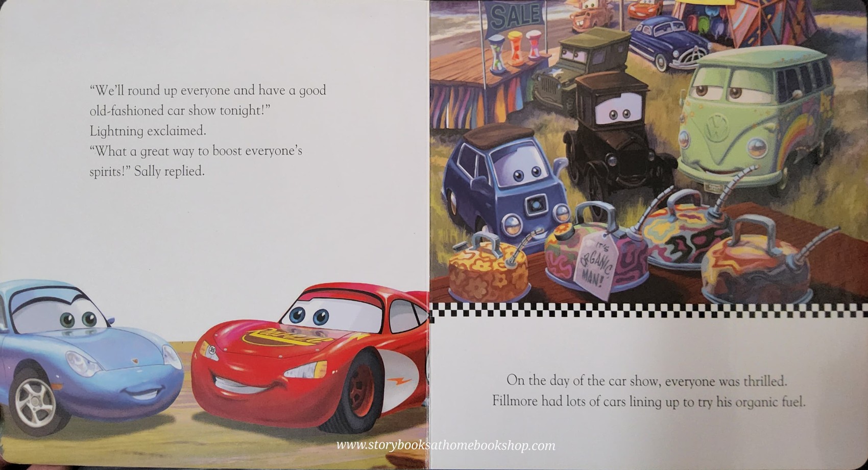 BOARD BOOK ** 🍅🍅DISNEY PIXAR CARS: LIGHTNING'S BIG SHOW