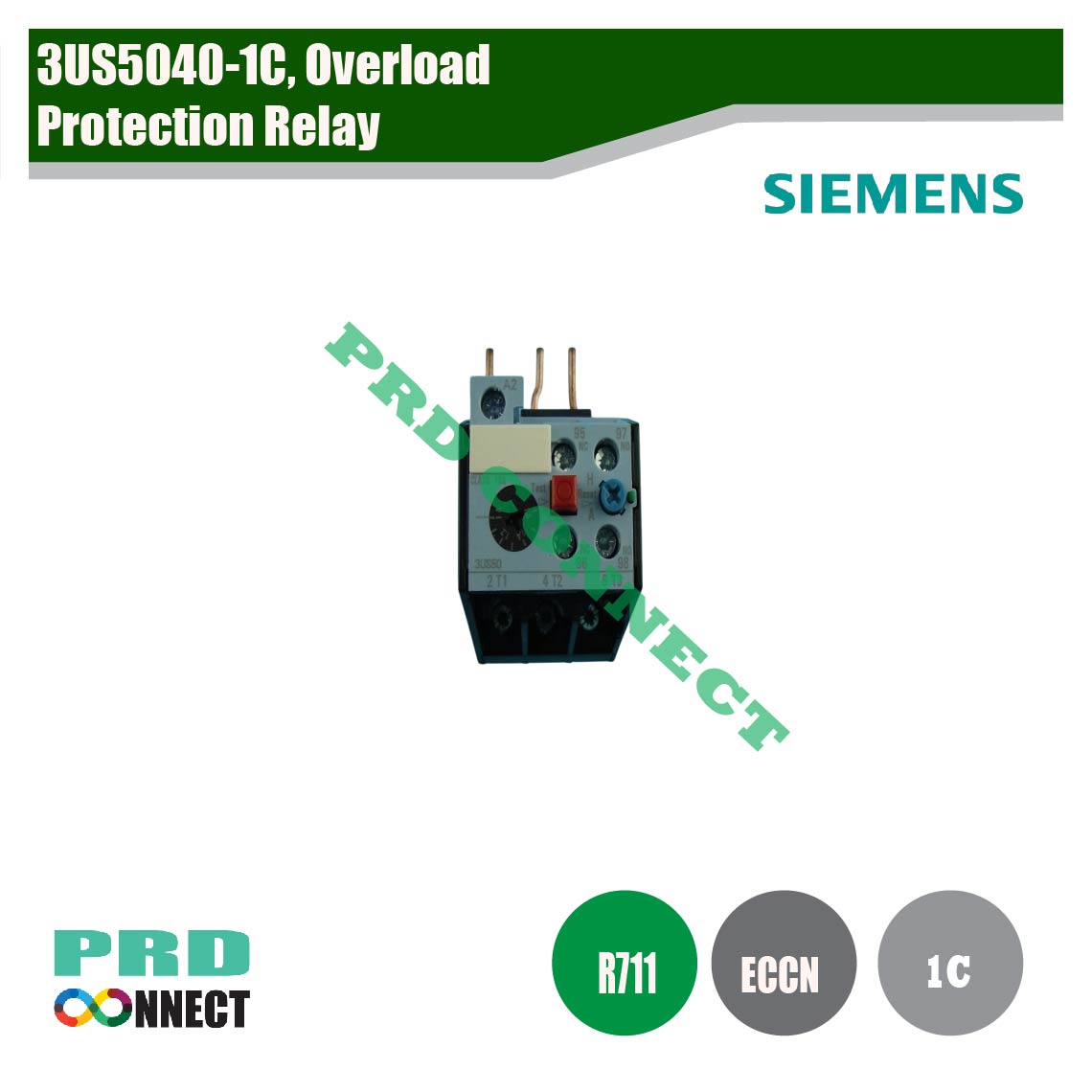 3US5040-1C, Overload Protection Relay, Siemens