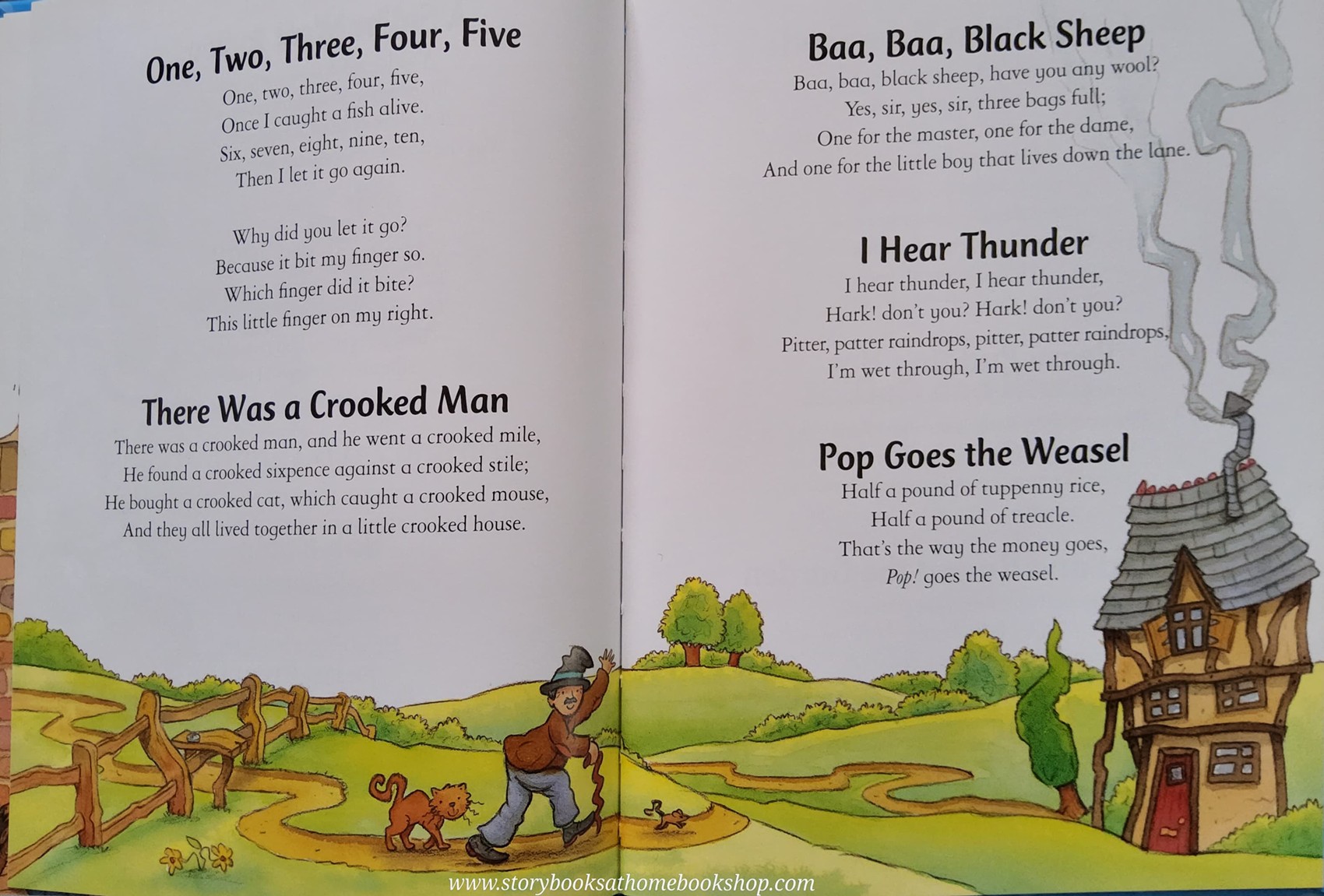 หนังสือนิทานปกแข็ง** 🍅🍓NURSERY RHYMES OVER 50 CLASSIC RHYMES