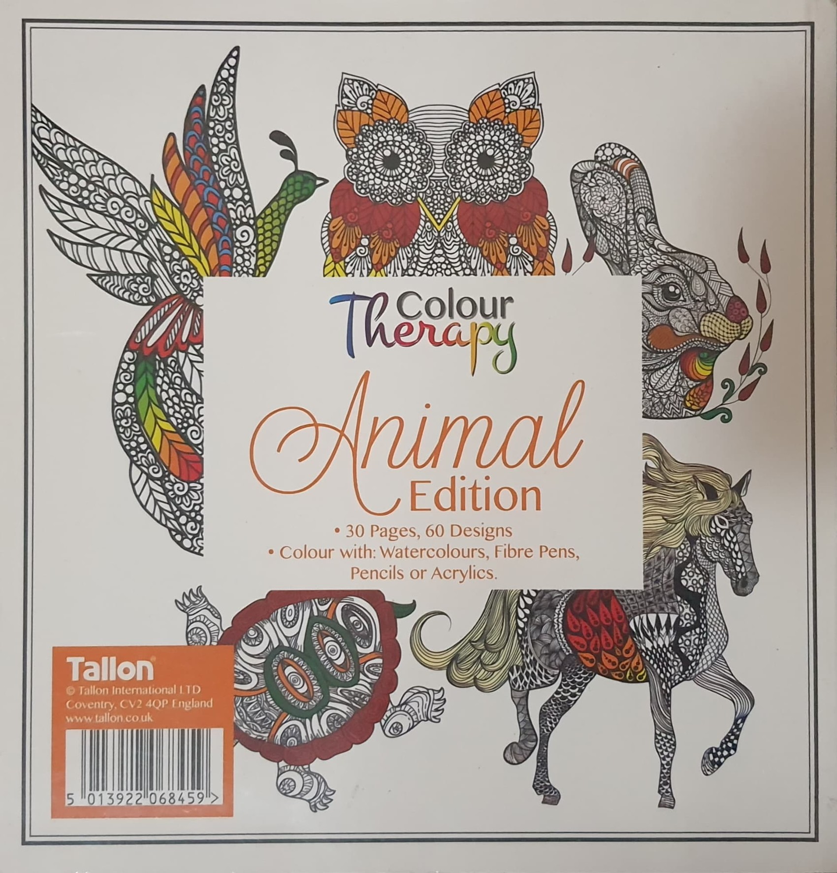 COLORING THERAPY BOOK** ð
ðRELAX WITH COLOUR