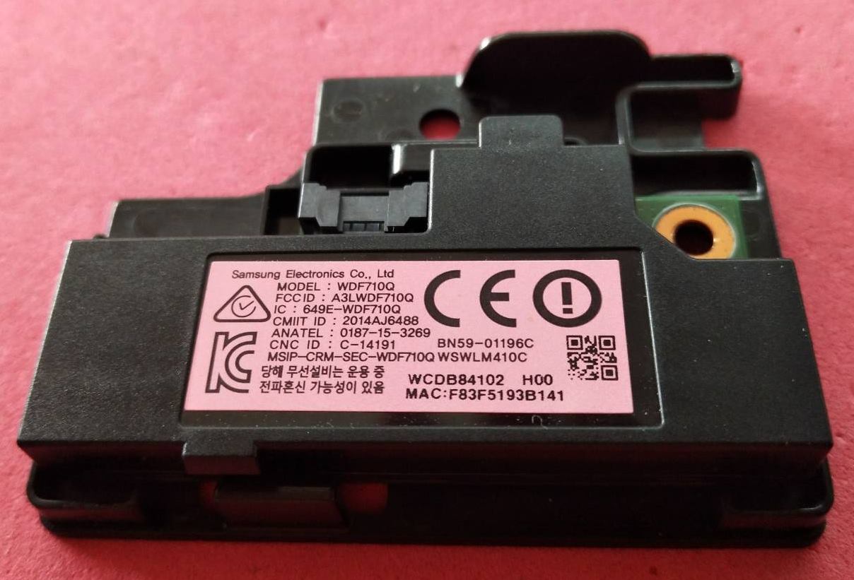 ตัวรับสัญญาณWi-fi อะไหล่แท้/ของถอดพร้อมใช้งาน พาร์ทBN59-01196C, BN98-05970Hใช้กับรุ่น UA32J4303AKXXT UA40J5200AKXMR UA40J5200AKXXT UA43J5202AK UA48J5200AKXXT