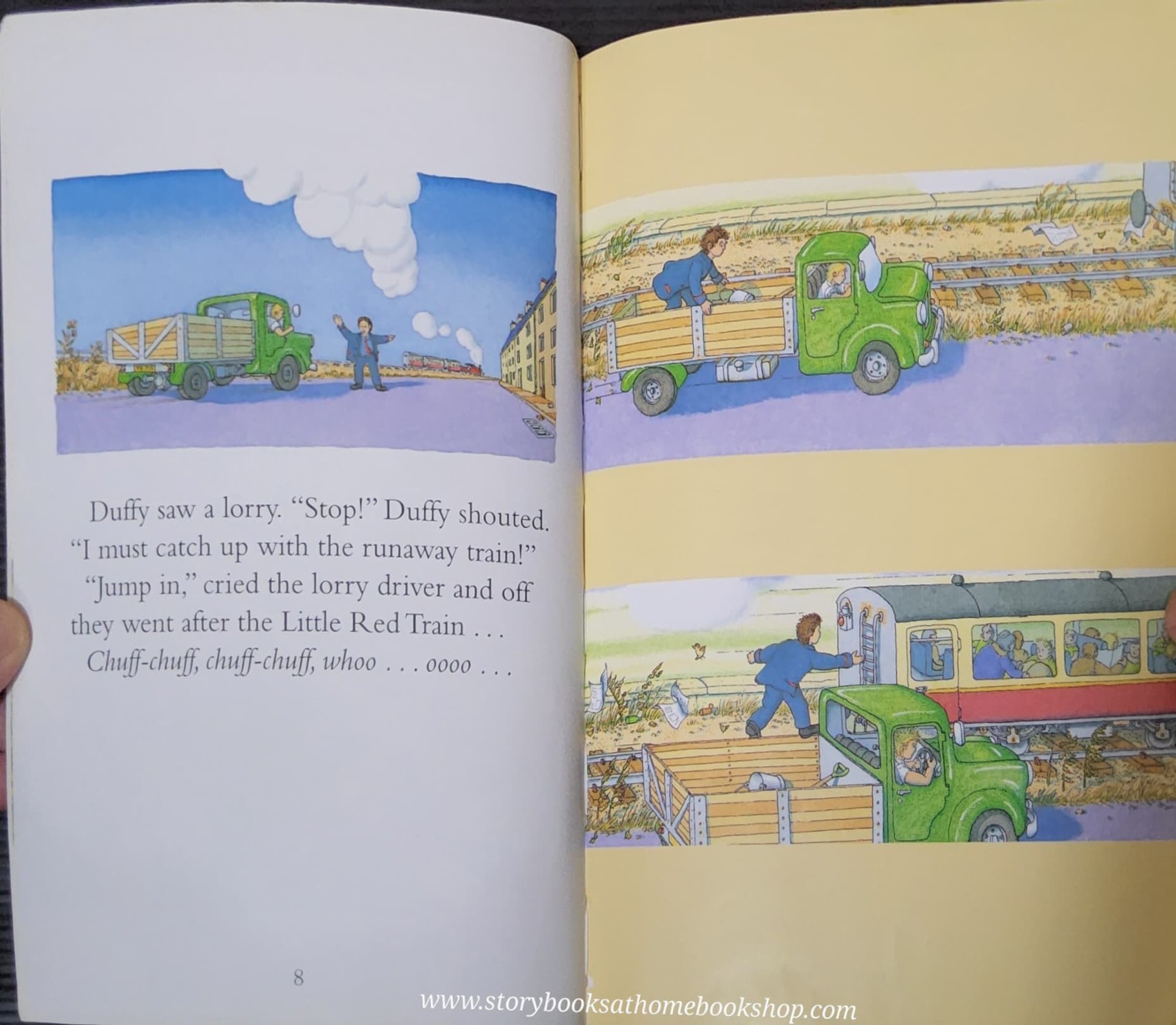 หนังสือนิทานปกอ่อน ** 🍅🍓LITTLE RED TRAIN RUNAWAY TRAIN