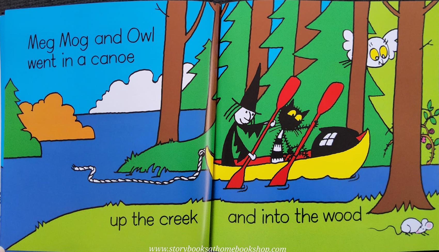 หนังสือนิทานปกอ่อน** 🍅🍓MEG UP THE CREEK BY HELEN NICOLL AND JAN PIENKOWSKI