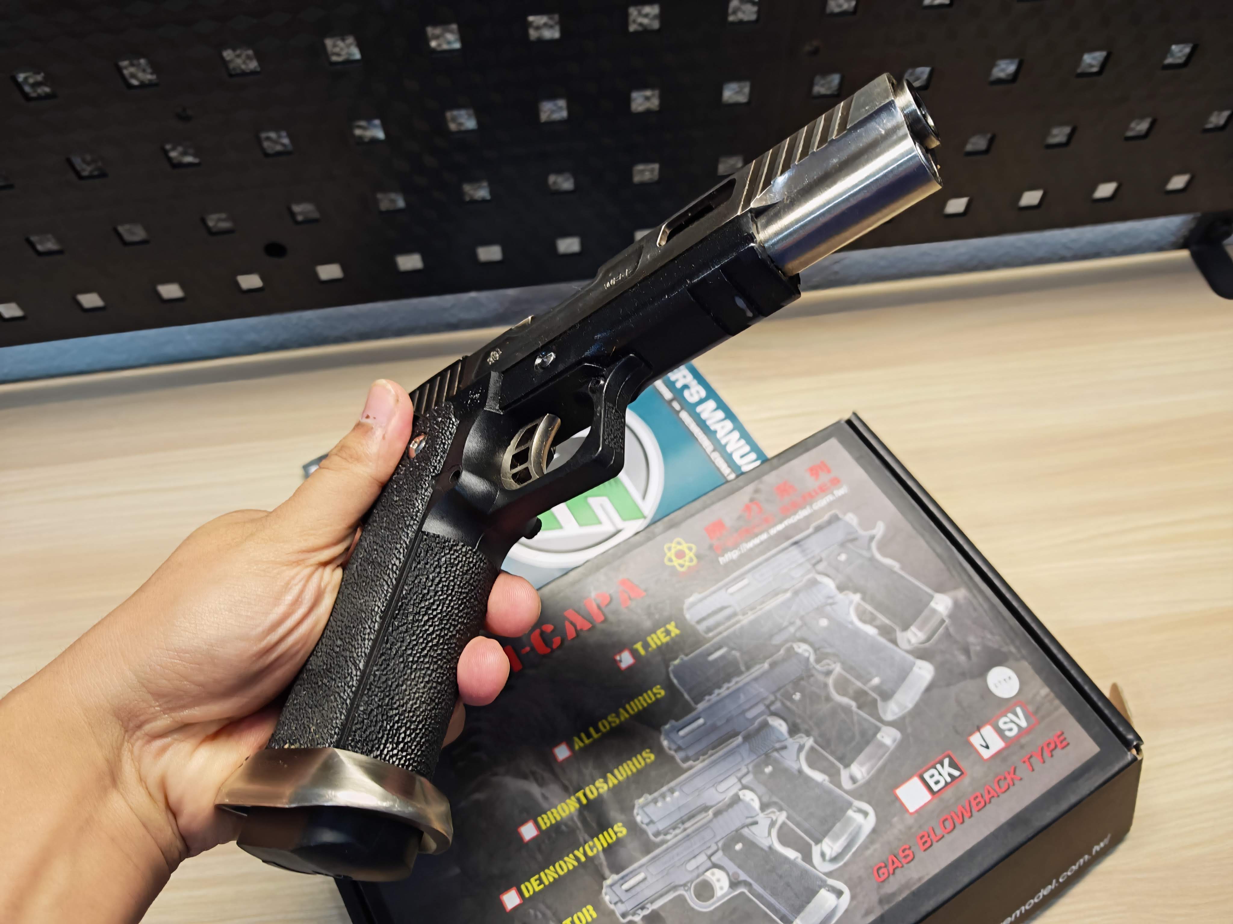 WE Hi-CAPA 5.1 T-REX GBB BB Gun บีบีกัน แบบแก๊ส ปืนอัดลม Airsoft Gun มือสอง