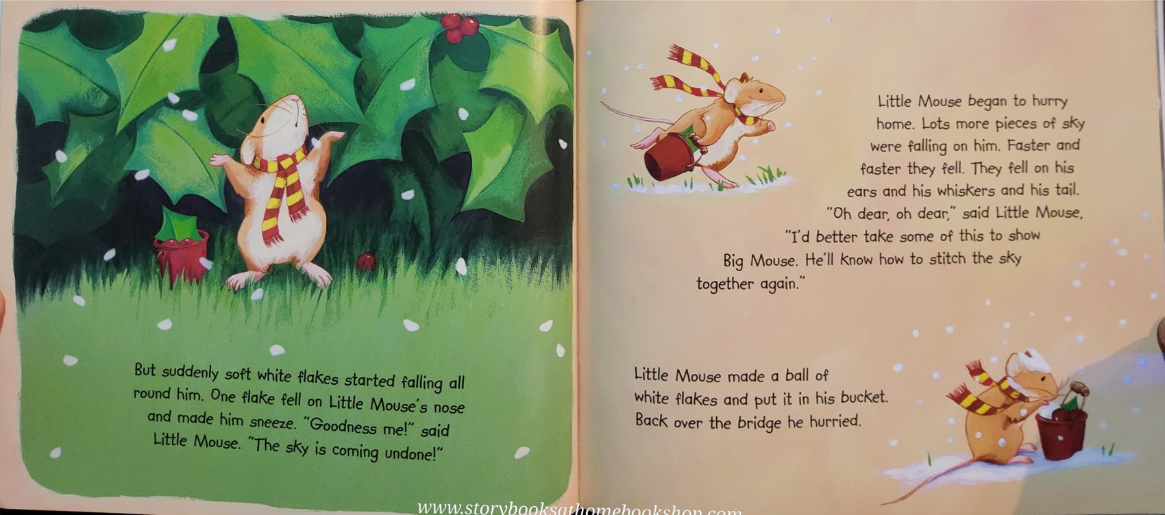 หนังสือนิทานปกอ่อน** 🍅THE VERY SNOWY CHRISTMAS ปกกริทเตอร์