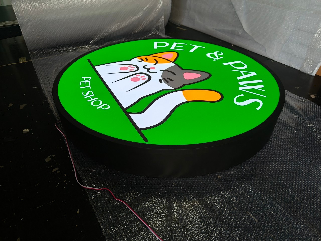 กล่องไฟวงกลม