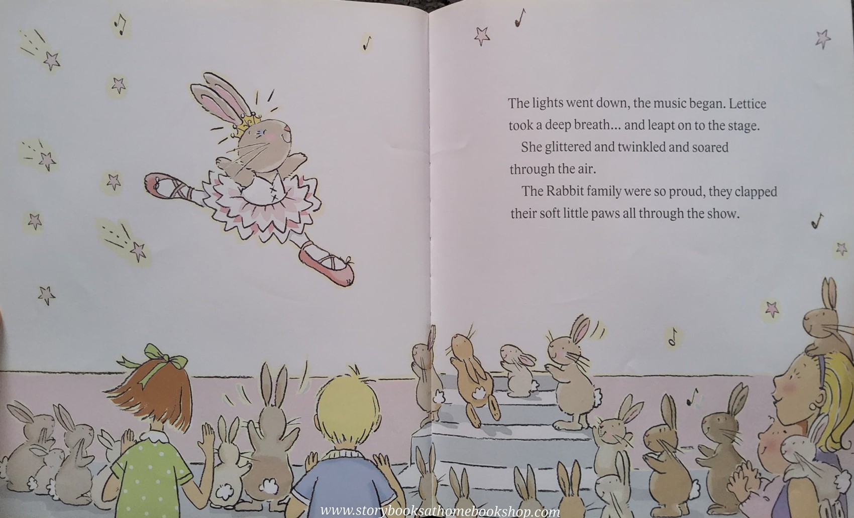 หนังสือนิทานปกอ่อน** 🍅LETTICE THE DANCING RABBIT BY MANDY STANLEY