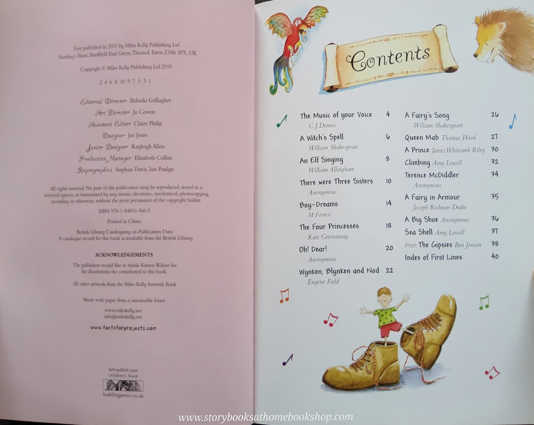 หนังสือนิทานปกอ่อน ** ♥️♥️THE FOUR PRINCESSES AND OTHER POEMS