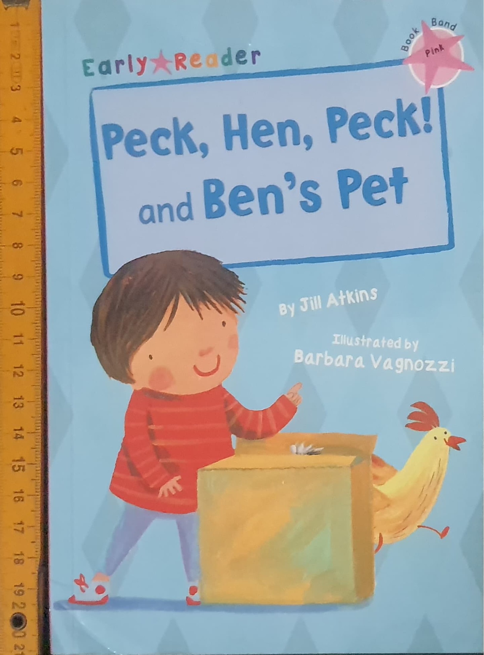 หนังสือนิทานปกอ่อน** 🍅🍓Early Reader:Peck,Hen,Peck! and Ben's Pet by Jill Atkins