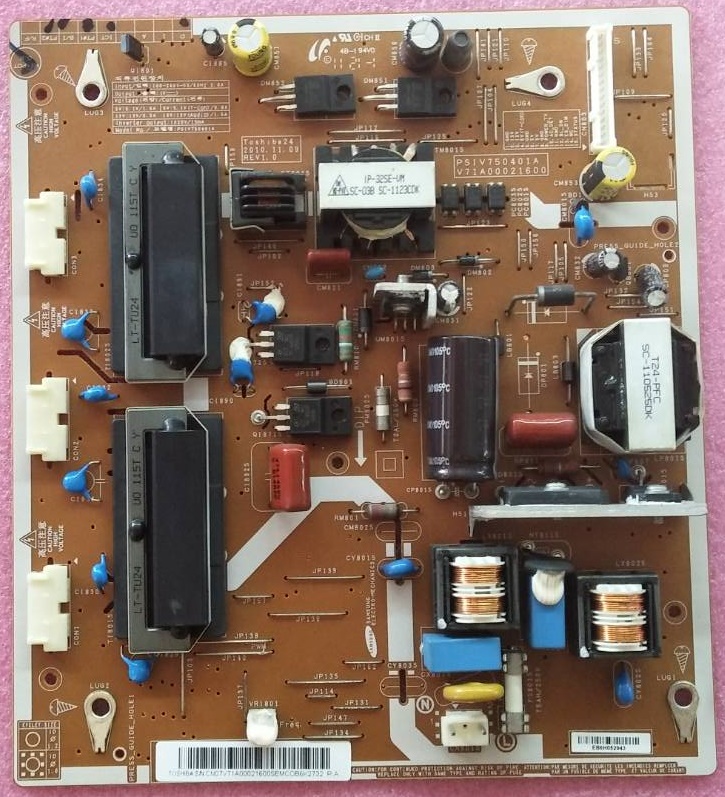 ซับพลายทีวี โตชิบา (TOSHIBA) ของแท้มือสองถอดจากเครื่อง ใช้กับรุ่น 24PB2T 24PB1T พาร์ท V71A00021600