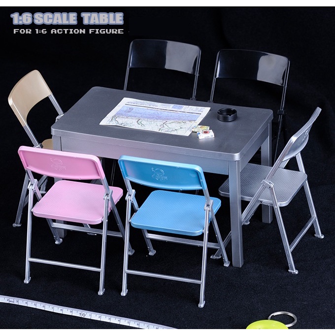 โต๊ะทหาร อุปกรณ์เสริมประกอบฉาก ฟิกเกอร์ โมเดล 12นิ้ว สเกล1/6 military Table Figure Model 12inch 1/6 scale