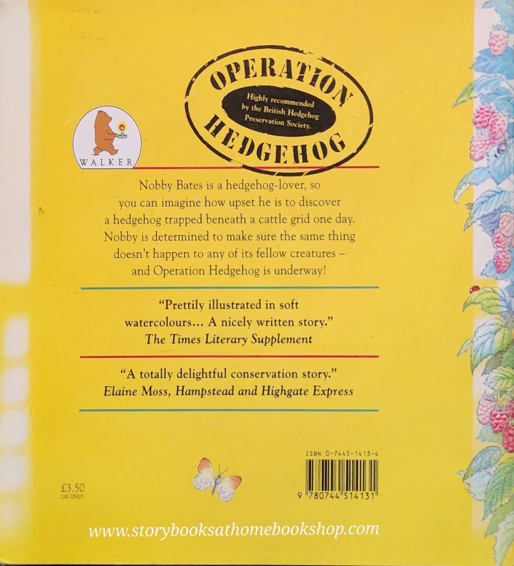 หนังสือนิทานปกอ่อน** ♥️OPERATION HEDGEHOG BY MARGARET LANE