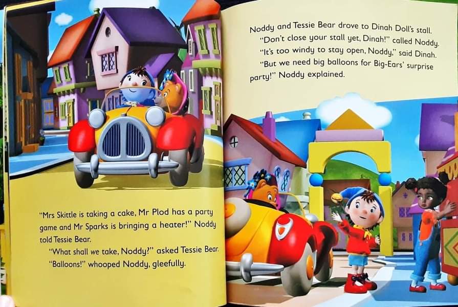 หนังสือนิทานปกอ่อน ** 🍅🍅MAKE WAY FOR NODDY:HOLD ON TO YOUR HAT,NODDY