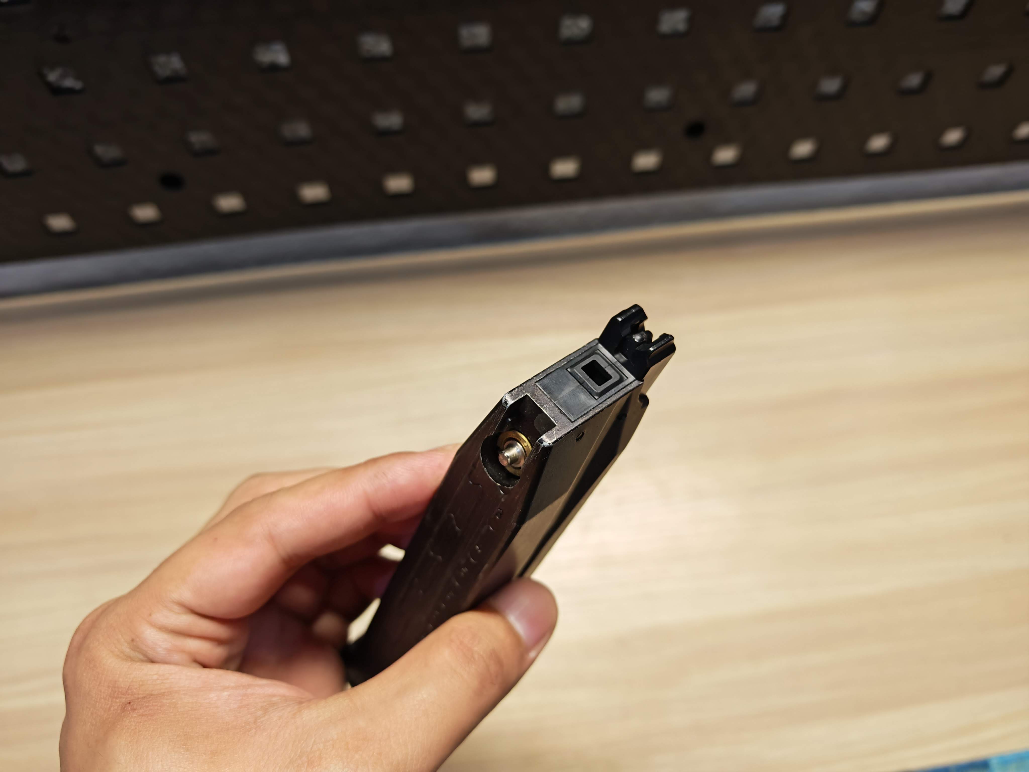 Tokyo Marui HK45 Tactical Two Tone + เก็บเสียง GBB BB Gun บีบีกัน แบบแก๊ส ปืนอัดลม มือสอง Airsoft Gun