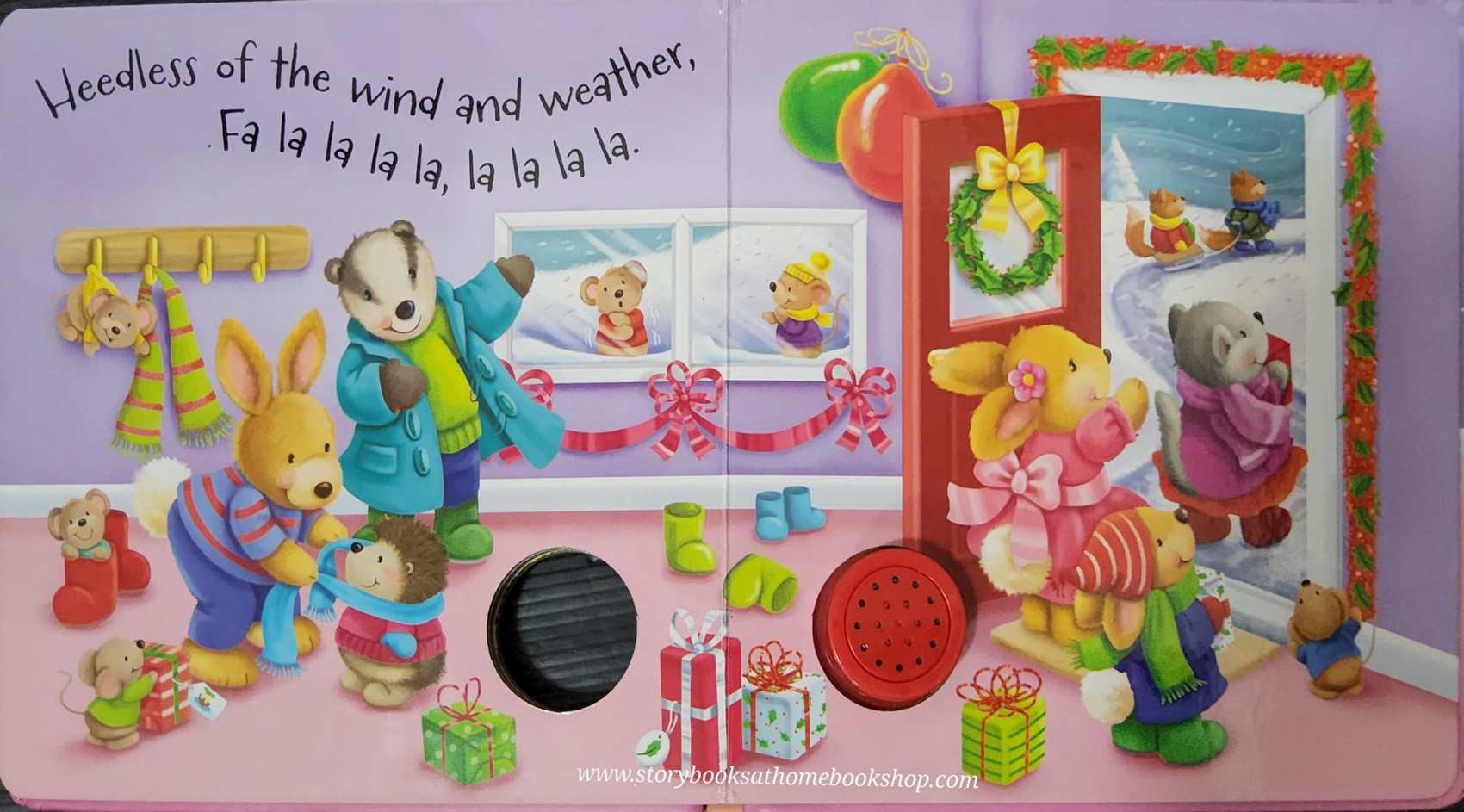 SOUND BOARD BOOK** 🍅🍅DECK THE HALLS SOUND BOOK