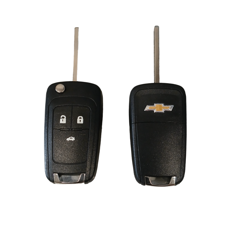 รีโมต CHEVROLET 3 ปุ่ม 433Mhz Chip 46 ดอกธรรมดา, Keyless