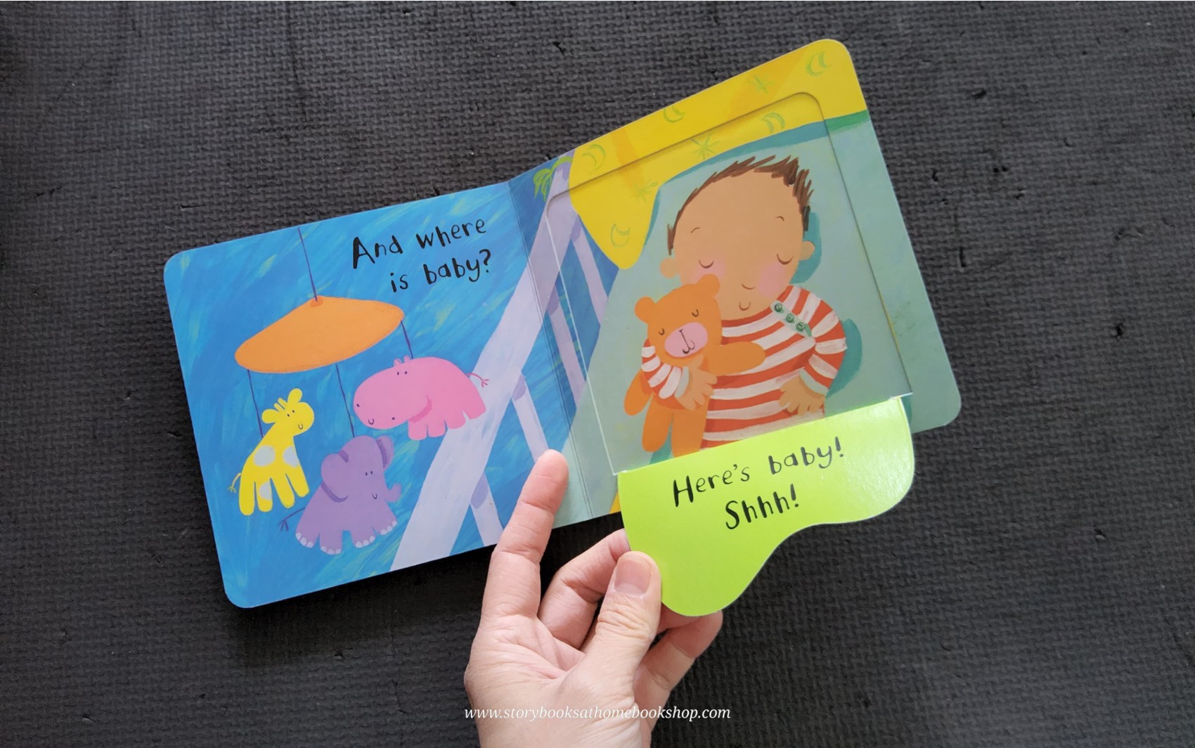 *FLAP Board Book** 🍅🍓BEDTIME FOR BABY