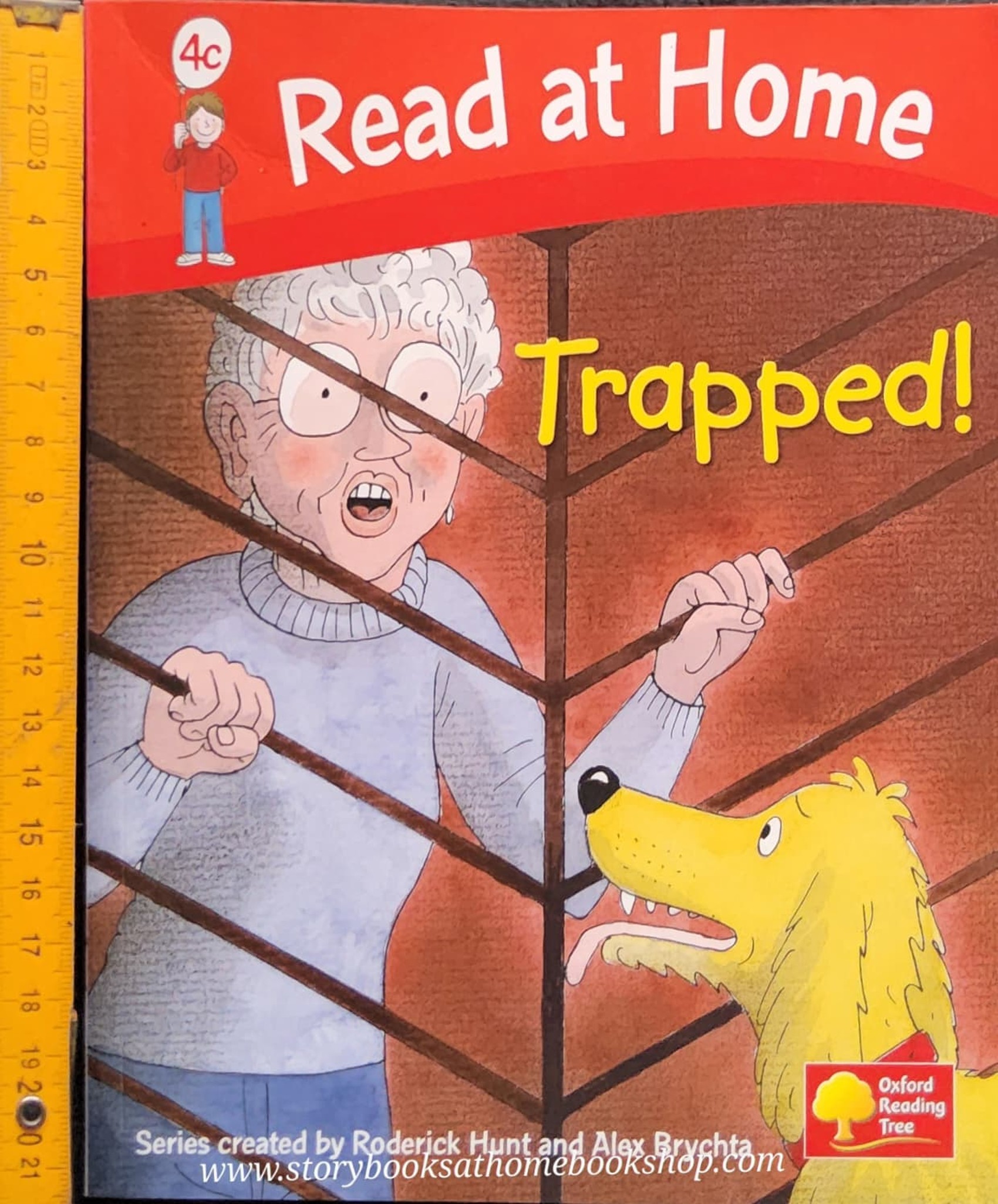 หนังสือนิทานปกอ่อน ** 🍅🍓READ AT HOME: TRAPPED 4c