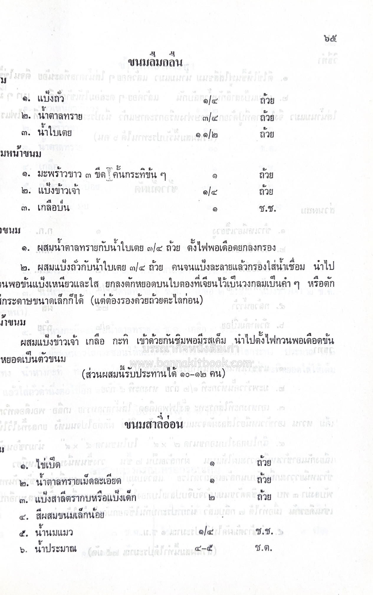 ตำรับอาหารไทย เกร็ดความรู้การประกอบอาหาร หนังสืออนุสรณ์หม่อมหลวง อาภรณ์ ปัตตะโชติ (ตำหนิ).