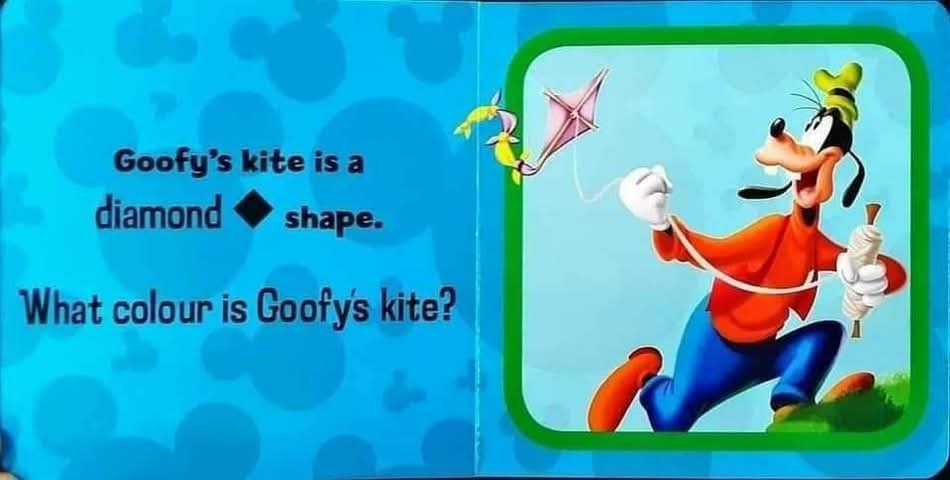 Board Book** 🍅🍓 MICKEY MOUSE CLUB :SHAPES