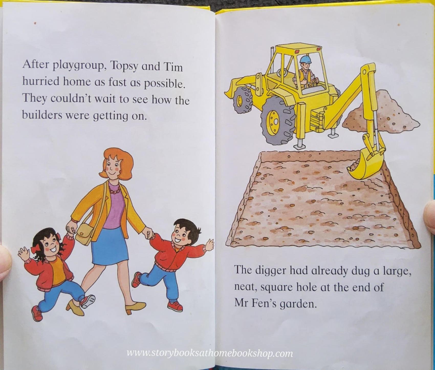 หนังสือนิทานปกแข็ง** 🍅🍓TOPSY+TIM BUSY BUILDERS