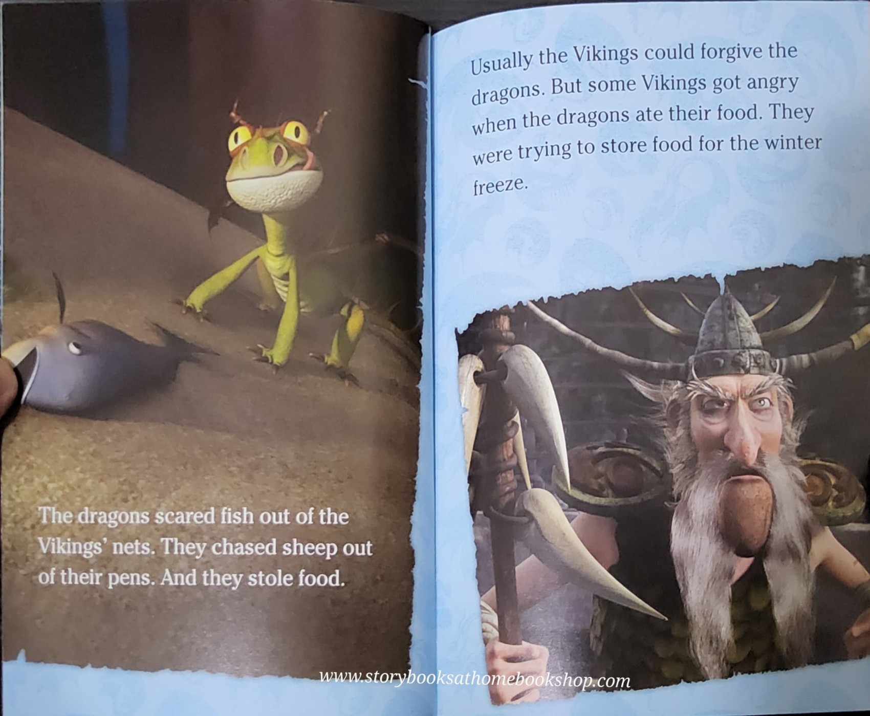 **หนังสือนิทานปกอ่อน ** 🍅DRAGONS:HOW TO START A DRAGON ACADEMY