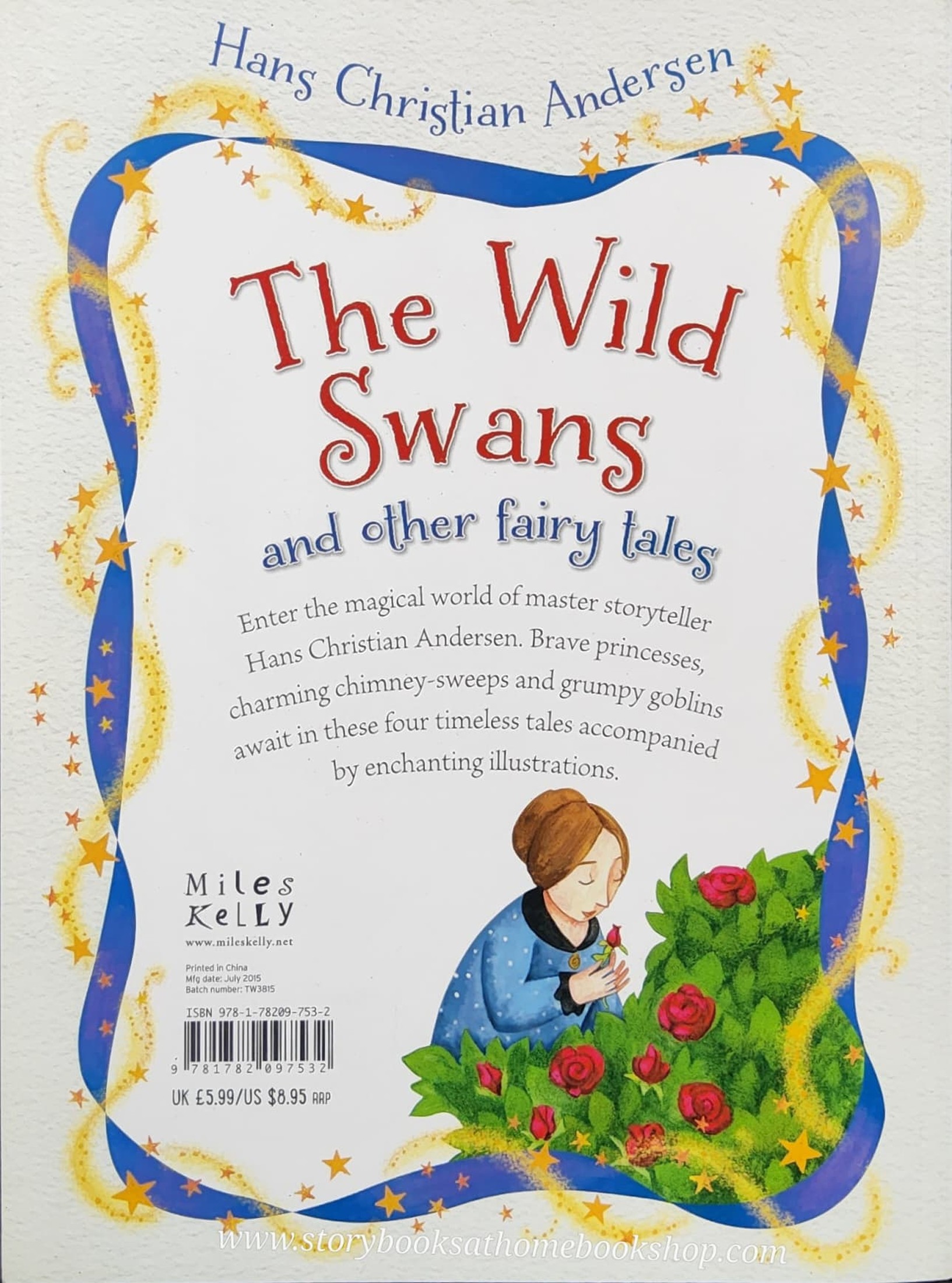 หนังสือนิทานปกอ่อน ** 🍅🍓Hans Christian Andersen:The Wild Swans and other Fairy tales