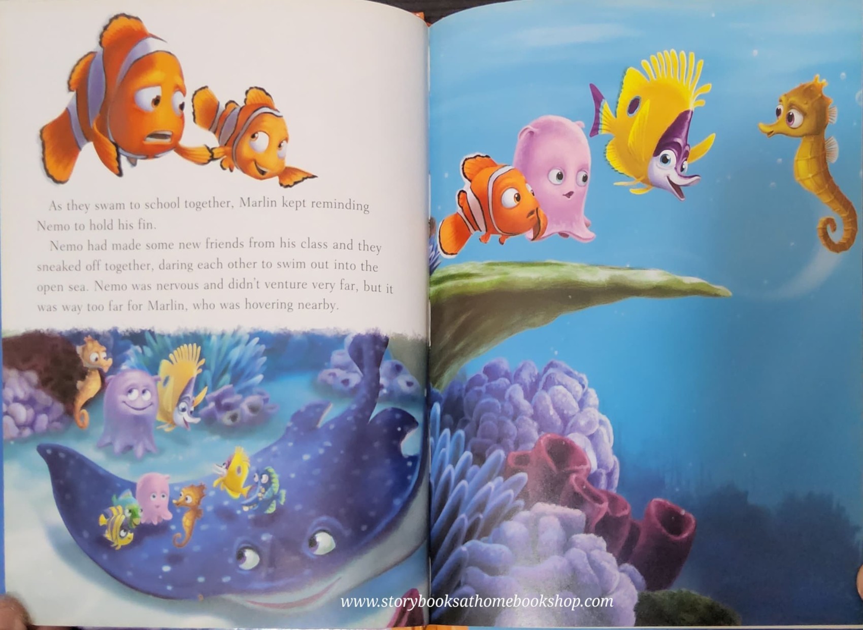 หนังสือนิทานปกแข็ง** 🍅🍓DISNEY PIXAR FINDING NEMO
