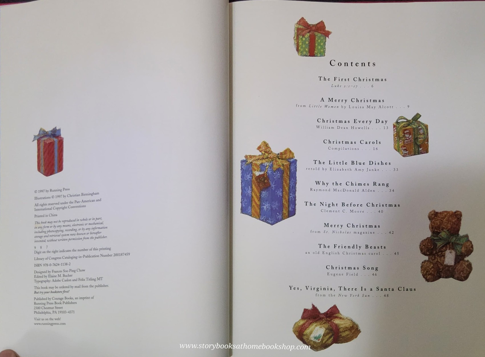 หนังสือนิทานปกแข็ง** 🍓🍓A CHRISTMAS TREASURY:THE CHILDREN'S CLASSIC EDITION