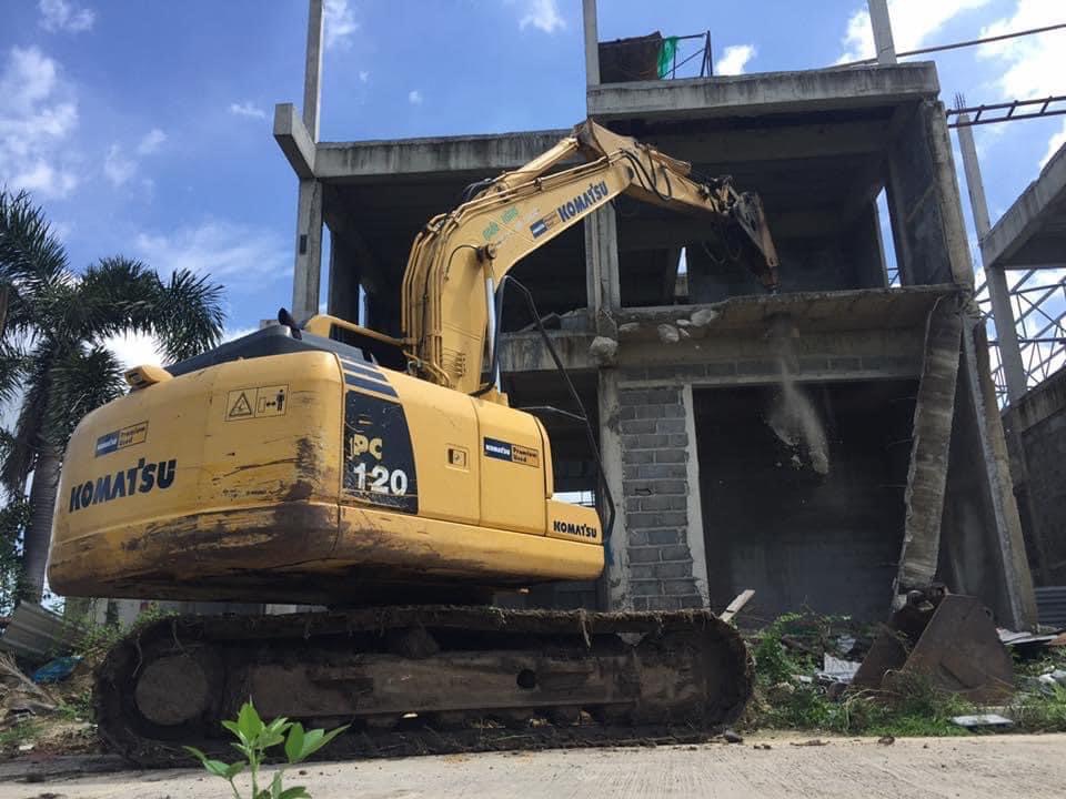 เช่าแบคโฮ PC120