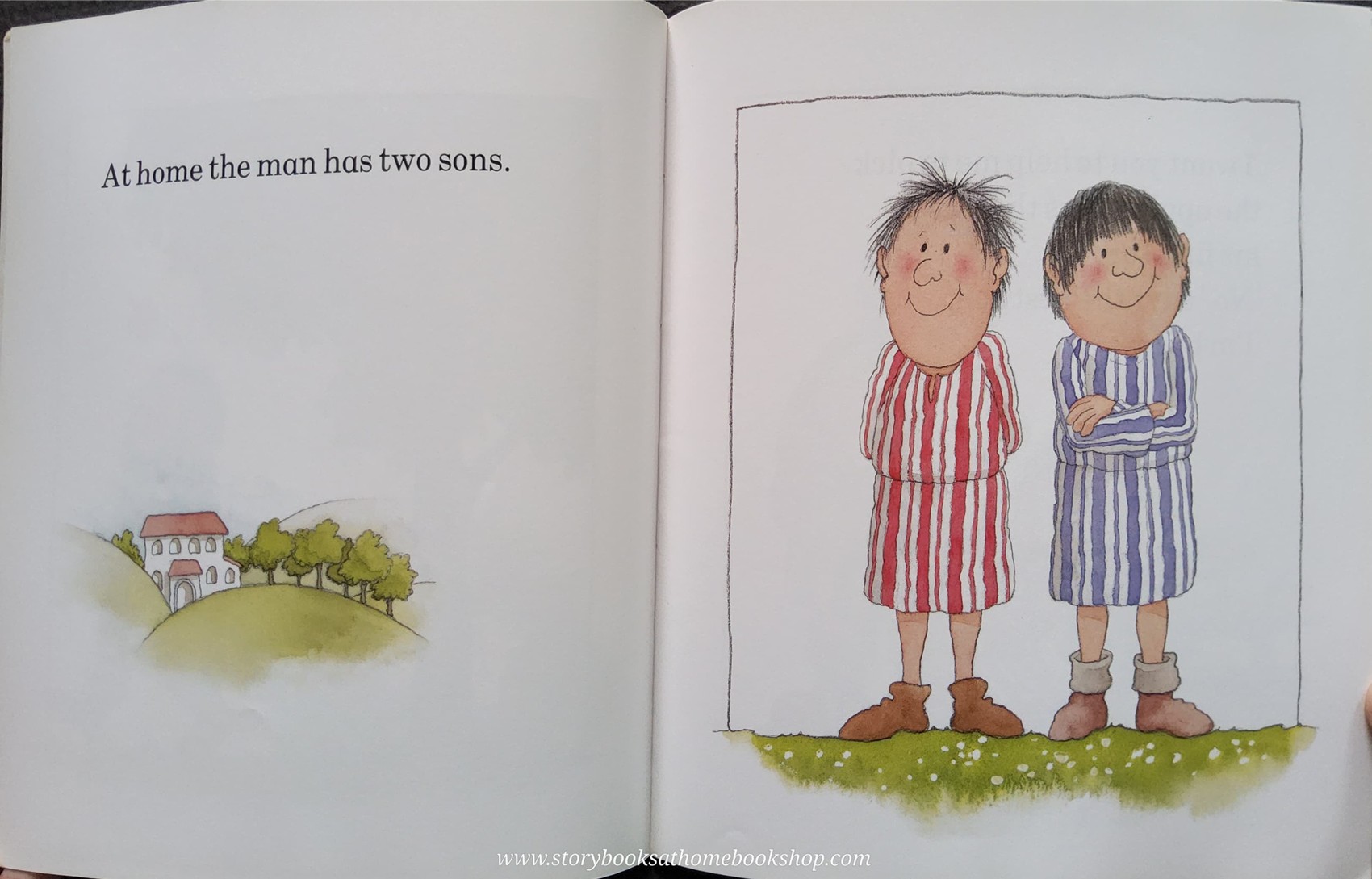 หนังสือนิทานปกอ่อน** 🍅STORIES JESUS TOLD THE TWO SONS