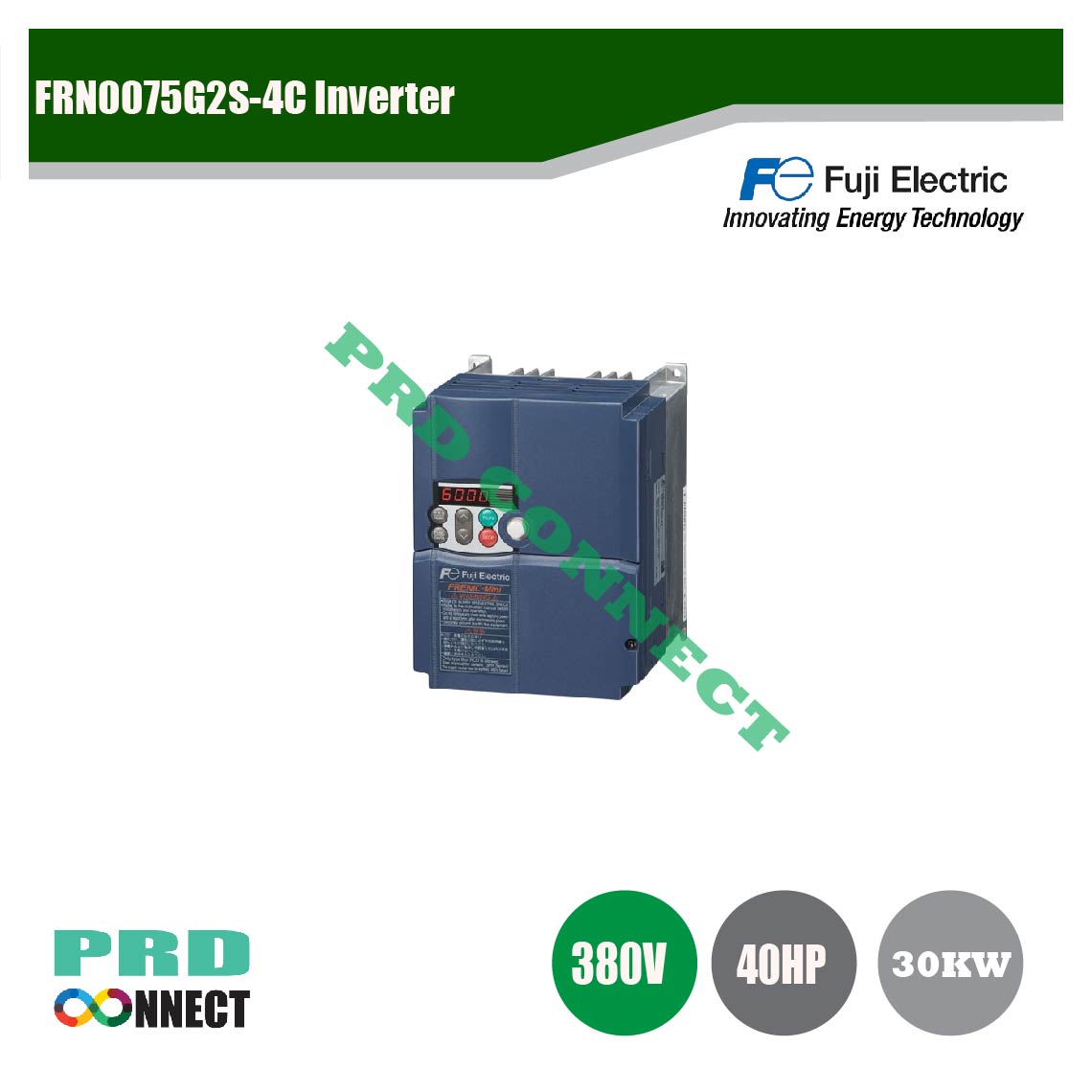 FUJI FRN0075G2S-4C., FUJI INVERTER