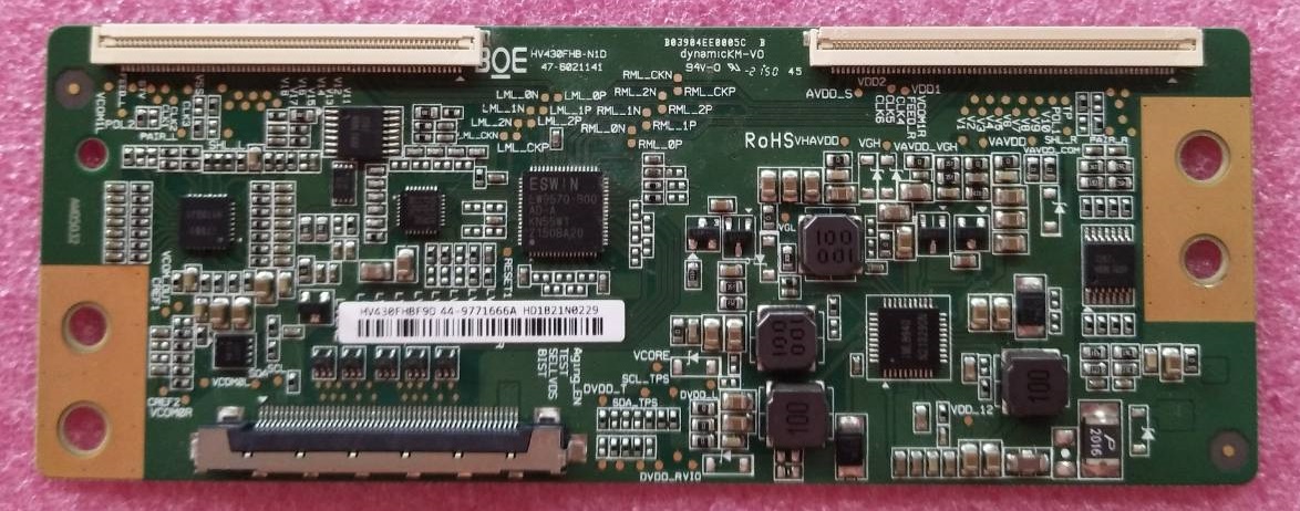 ทีคอนทีวีแอลจี LG ของแท้ถอดจากเครื่อง ใช้กับรุ่น 43LM5750 พาร์ทHV430FHBF9D