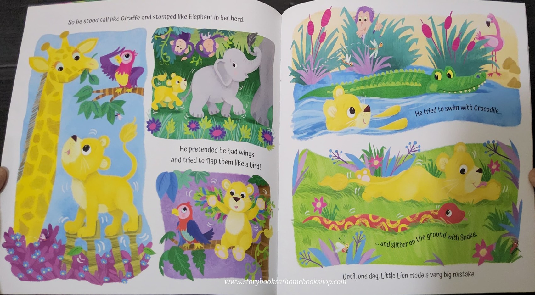 หนังสือนิทานปกอ่อน** 🍅🍅I WANT TO BE LIKE YOU