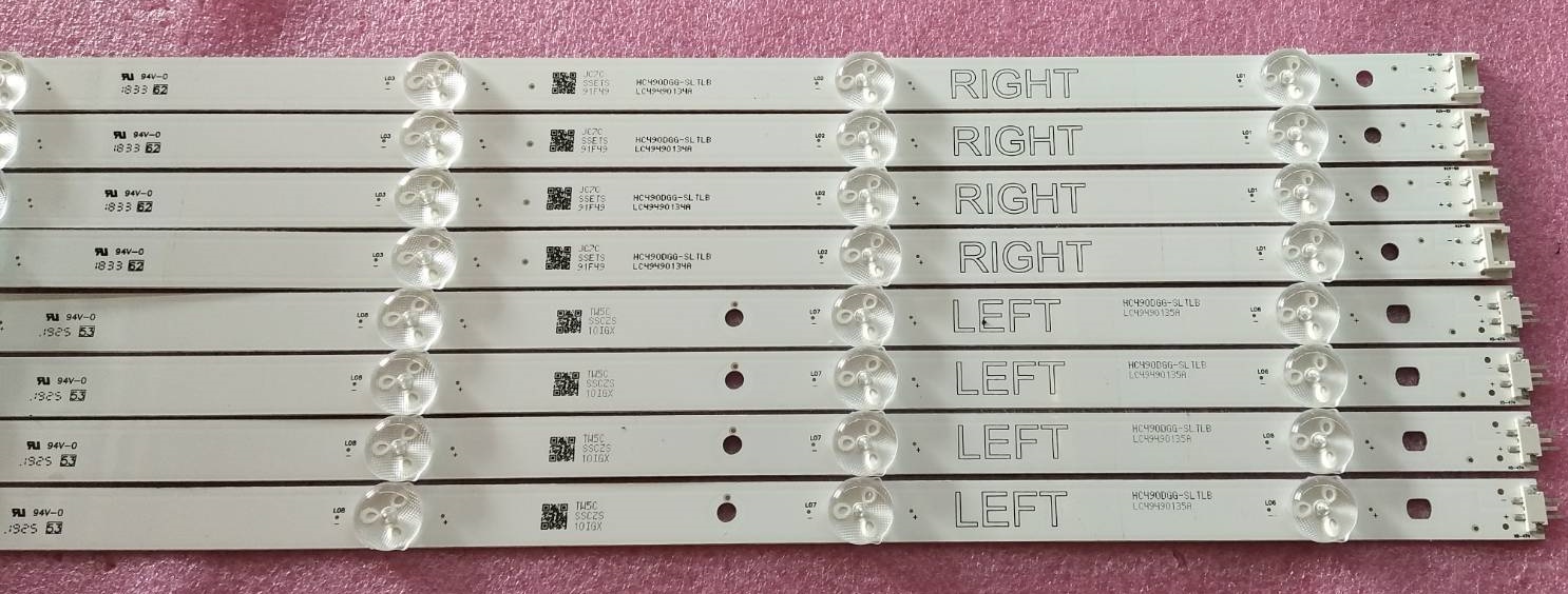 หลอดแบล็คไลท์แอลจี LG ของแท้ถอดจากเครื่อง รุ่น49UK6300PTE.ATMWLJD 49UK6320PTE.ATMWLJD 49UK6300PTE.ATMWLJD 49UK6320PTE.ATMWLJD 49LJ550T-TA.ATDYLJD 49LJ550T-TA.ATMYLJD 49LK5700PTA.ATMWLJD 49UJ630T-TA.ATMYLJD 49UJ632T-TA.ATM4LJD