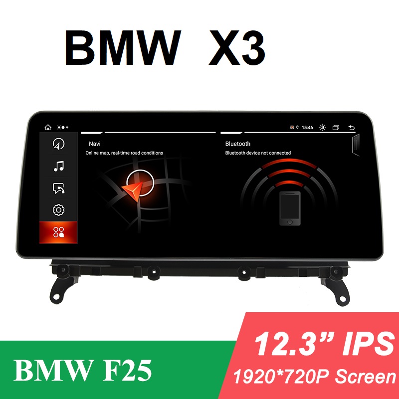 BMW Series X3 F25 X3 จอแอนดรอยตรงรุ่น BRAND HDM Ram 8G Rom 128G