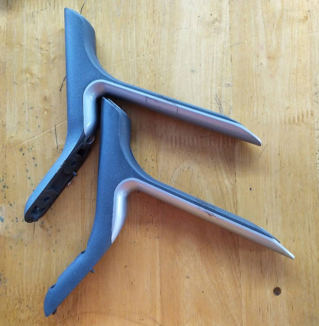 ขาตั้งทีวีLG(แอลจี) ของแท้ถอดจากเครื่อง รุ่น 47LB5610 55LBXX ( MAZ638566)