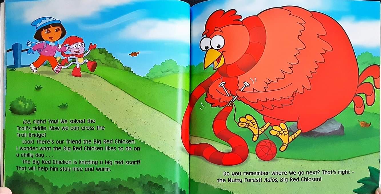 หนังสือนิทานปกอ่อน** 🍅🍓Dora's Chilly day