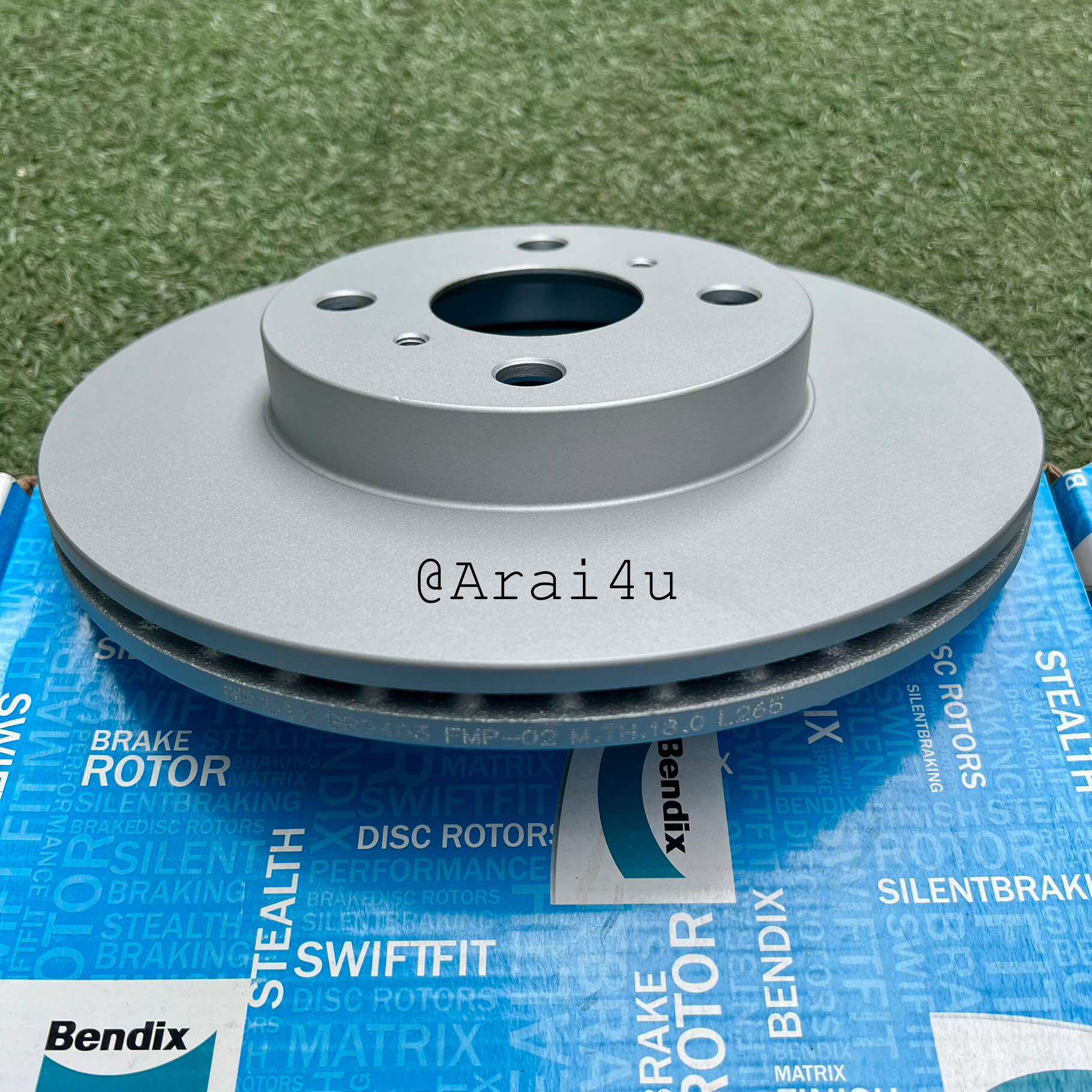 BENDIX จานดิสเบรคหน้า TOYOTA SOLUNA,VIOS ปี03 (BR9403) ชิ้นละ