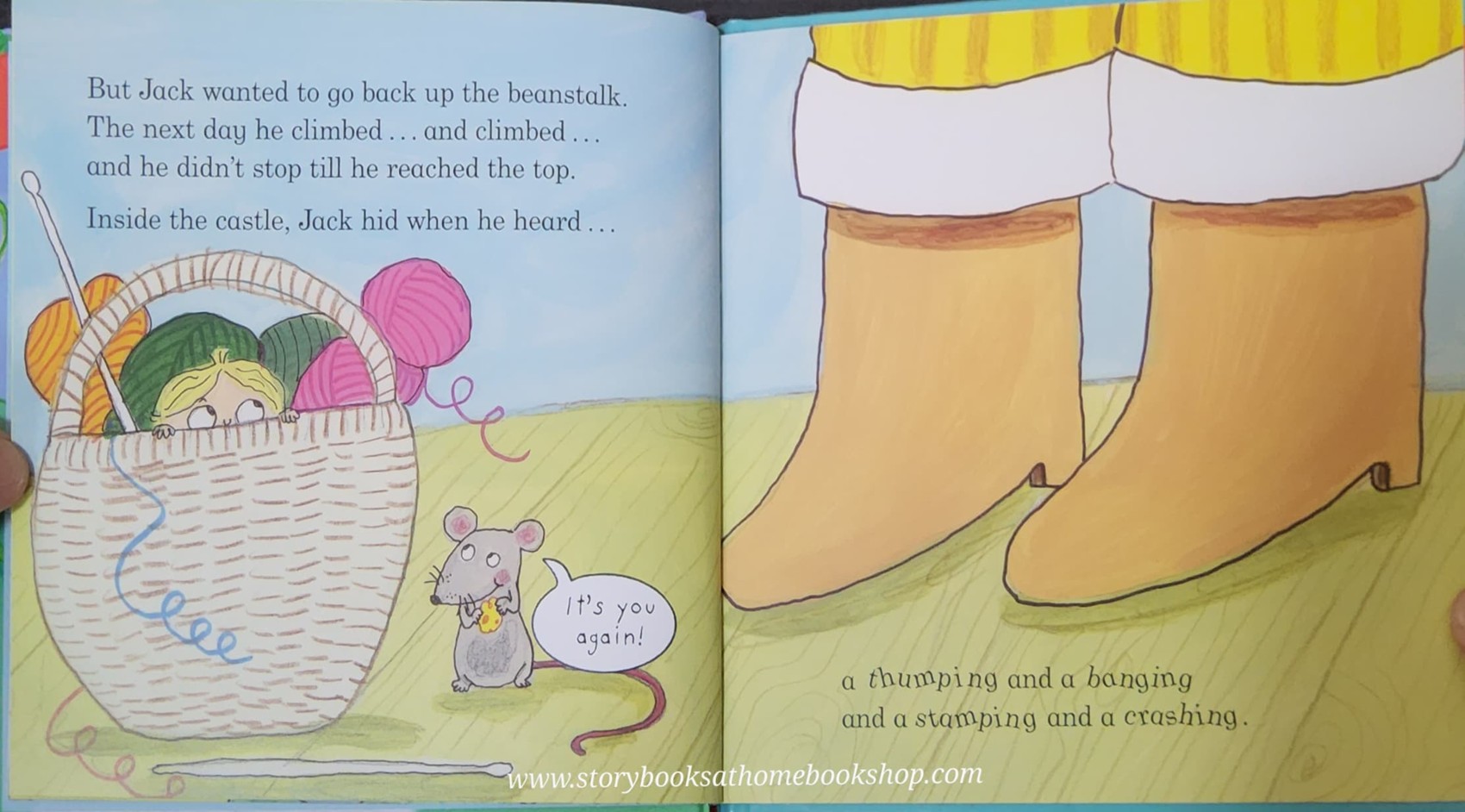 หนังสือนิทานปกแข็ง** 🍅🍓LADYBIRD FIRST FAVOURITE TALES: JACK AND THE BEANTALK