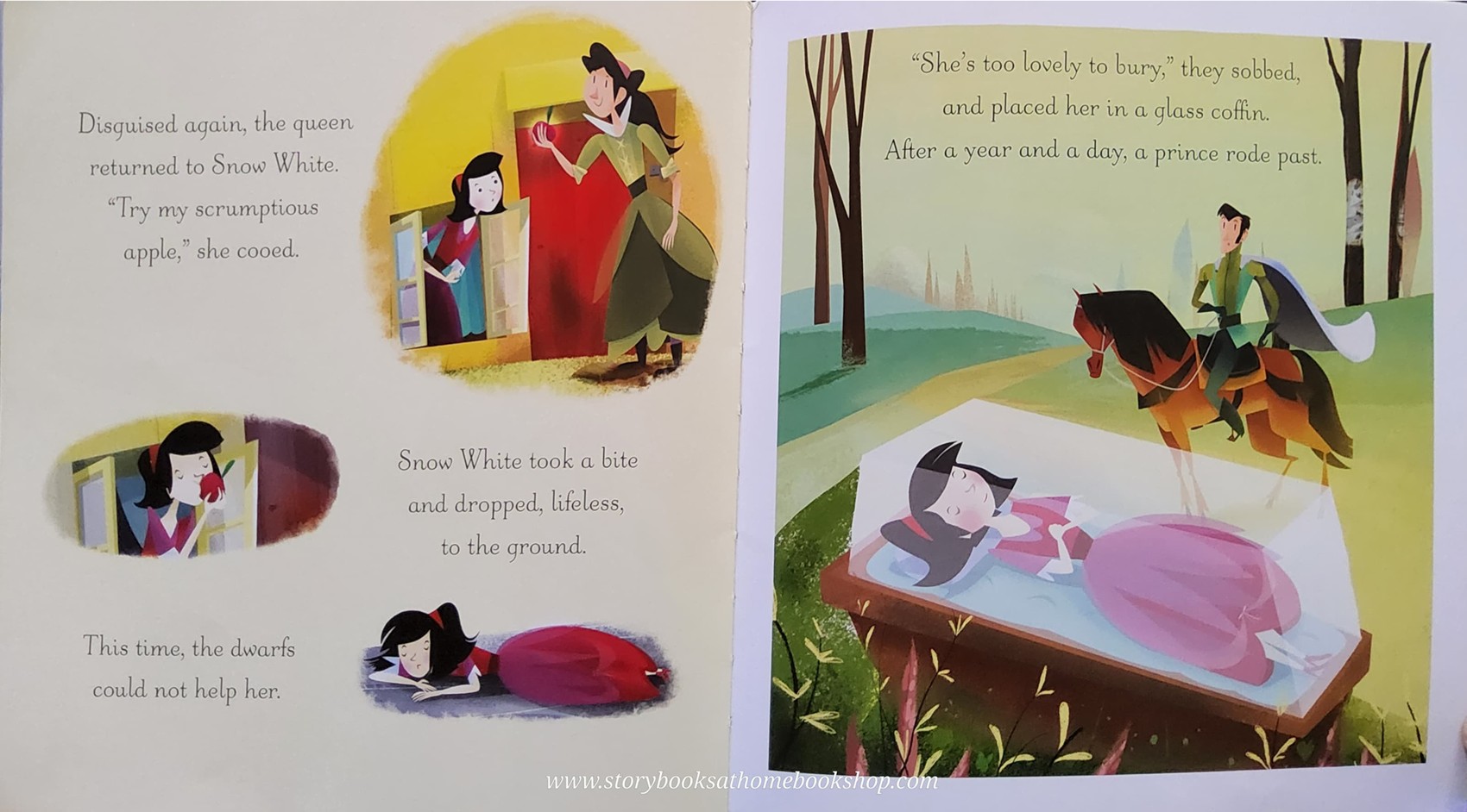 หนังสือนิทานปกอ่อน ** 🍅🍓SNOW WHITE AND THE SEVEN DWARFS