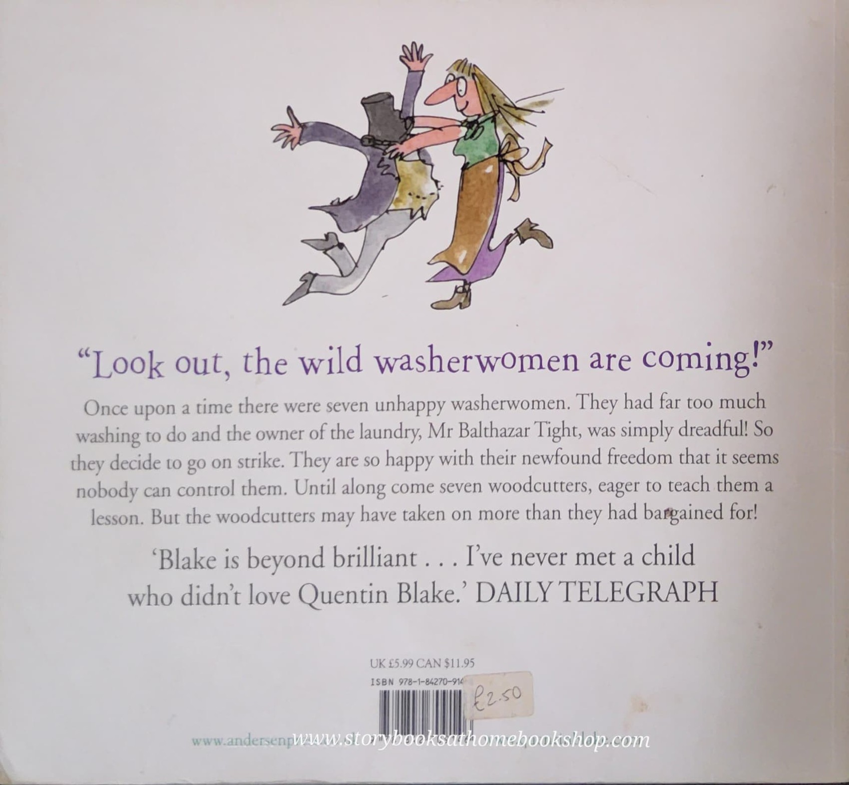 หนังสือนิทานปกอ่อน** 🍓🍓THE WILD WASHERWOMEN BY JOHN YEOMAN AND QUENTIN BLAKE