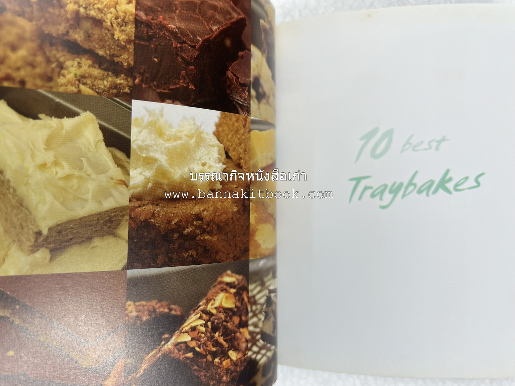 10 Best Traybakes โดย : ปริสนา บุญสินสุข (หนังสือชุด "10 Best" ของสำนักพิมพ์เวลาดี).