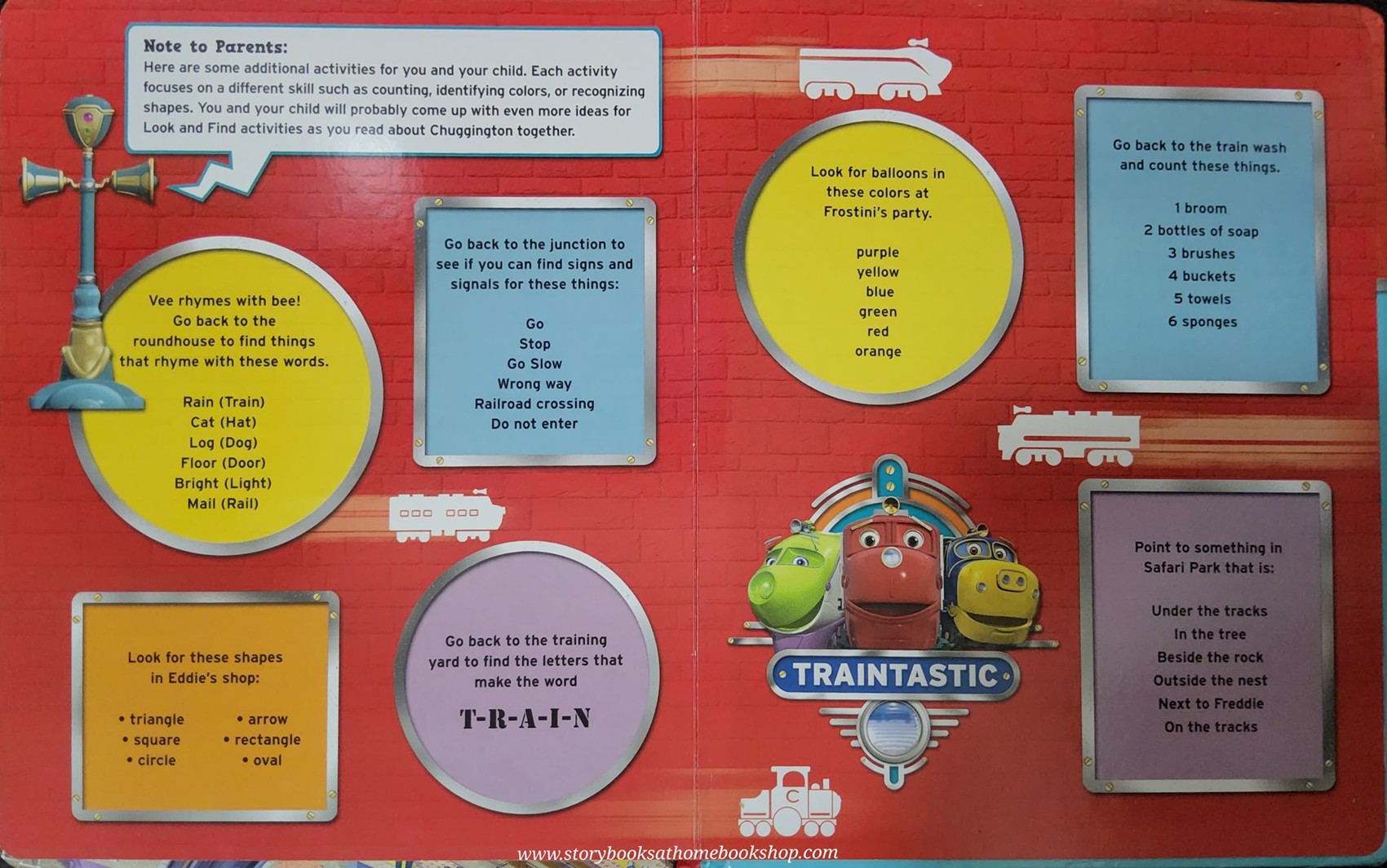 LOOK AND FIND BOARD BOOK** ð
ðFIRST LOOK AND FIND CHUGGINGTON