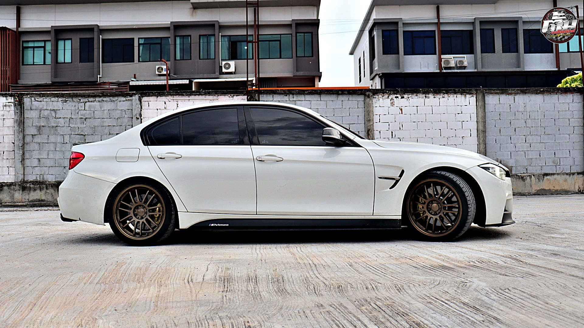 BMW Series3 320d เปลี่ยนยาง KUMHO ECSTA PS91 F 225/40R19 93Y R 255/35R19 96Y