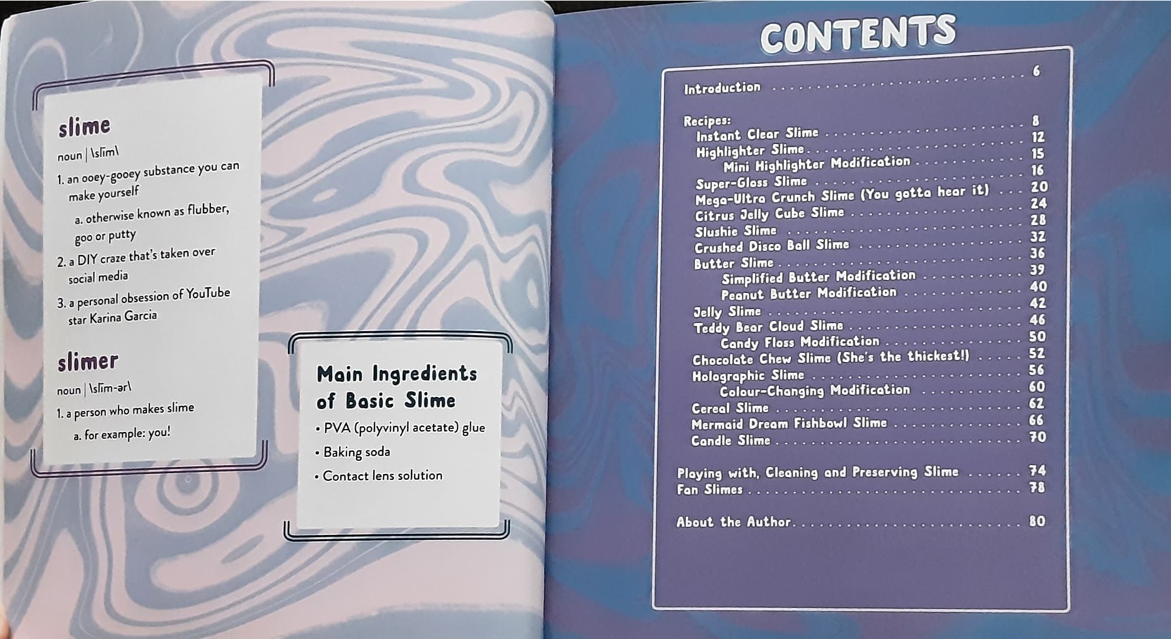 Activities Book Diy SLIME Next-Level/สภาพ 80-90%