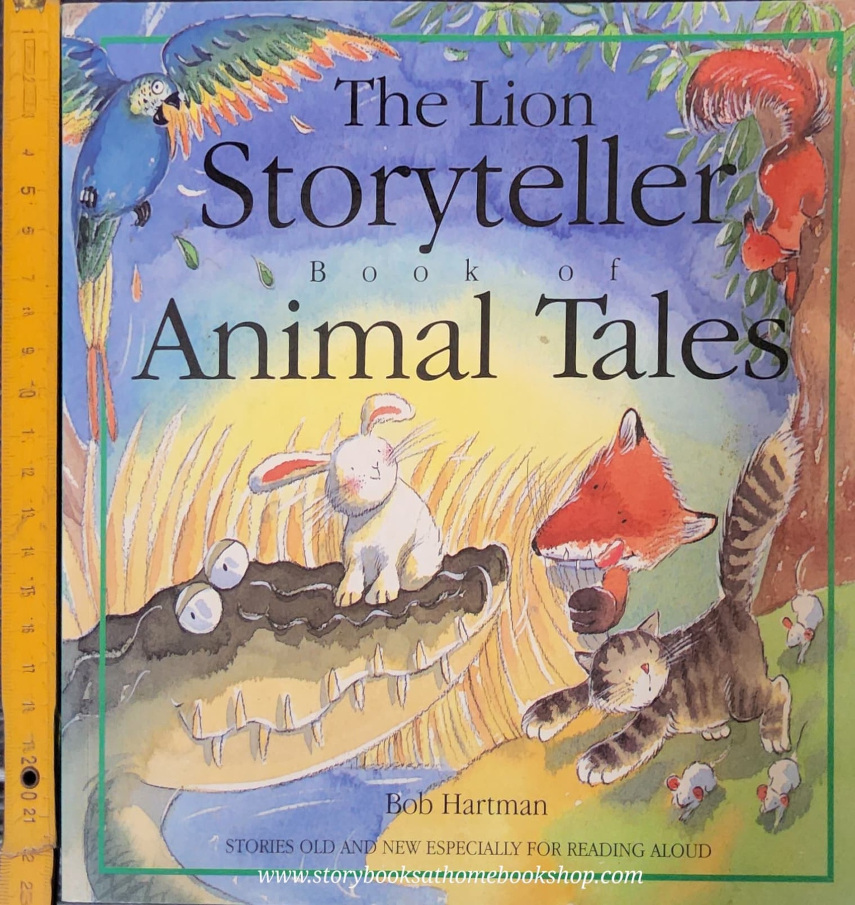 หนังสือนิทานปกอ่อน** 🍅🍅THE LION STORYTELLER BOOK OF ANIMAL TALES BY BOB HARTMAN