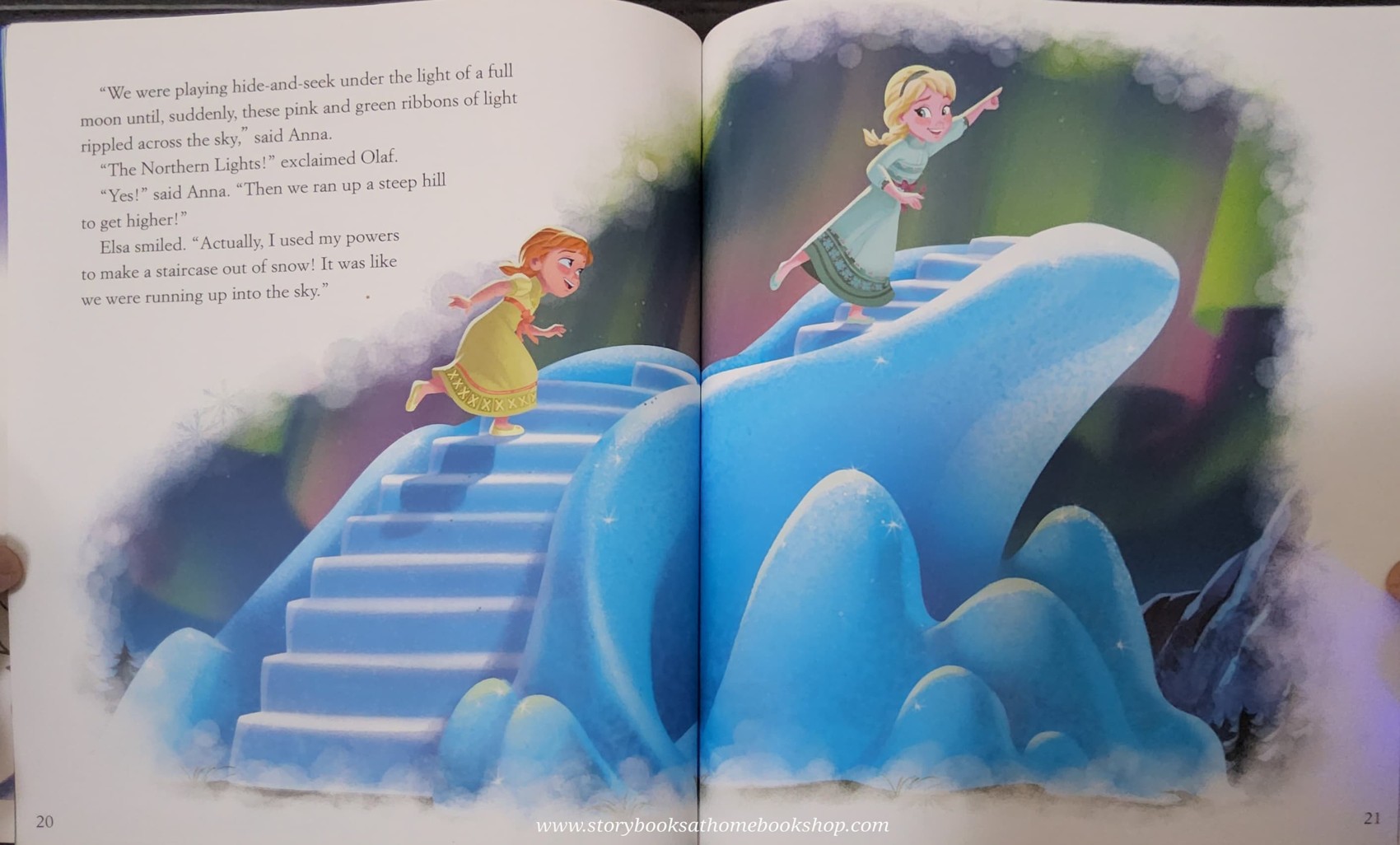 หนังสือนิทานปกอ่อน** 🍅🍓DISNEY FROZEN MAGIC OF THE NORTHERN LIGHTS: A BRAVE BEGINNING